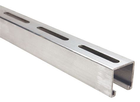 aluminum strut channel slotted.
